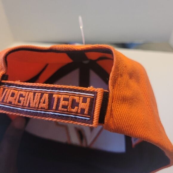 HOKIES Virginia Tech fan favorite Baseball hat Collegiate licensed strap back 1 - Picture 2 of 8